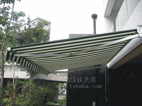 南京海新各种高中档户外伸缩遮阳篷图片 棚 室内外建筑装饰 图片 金属制品网